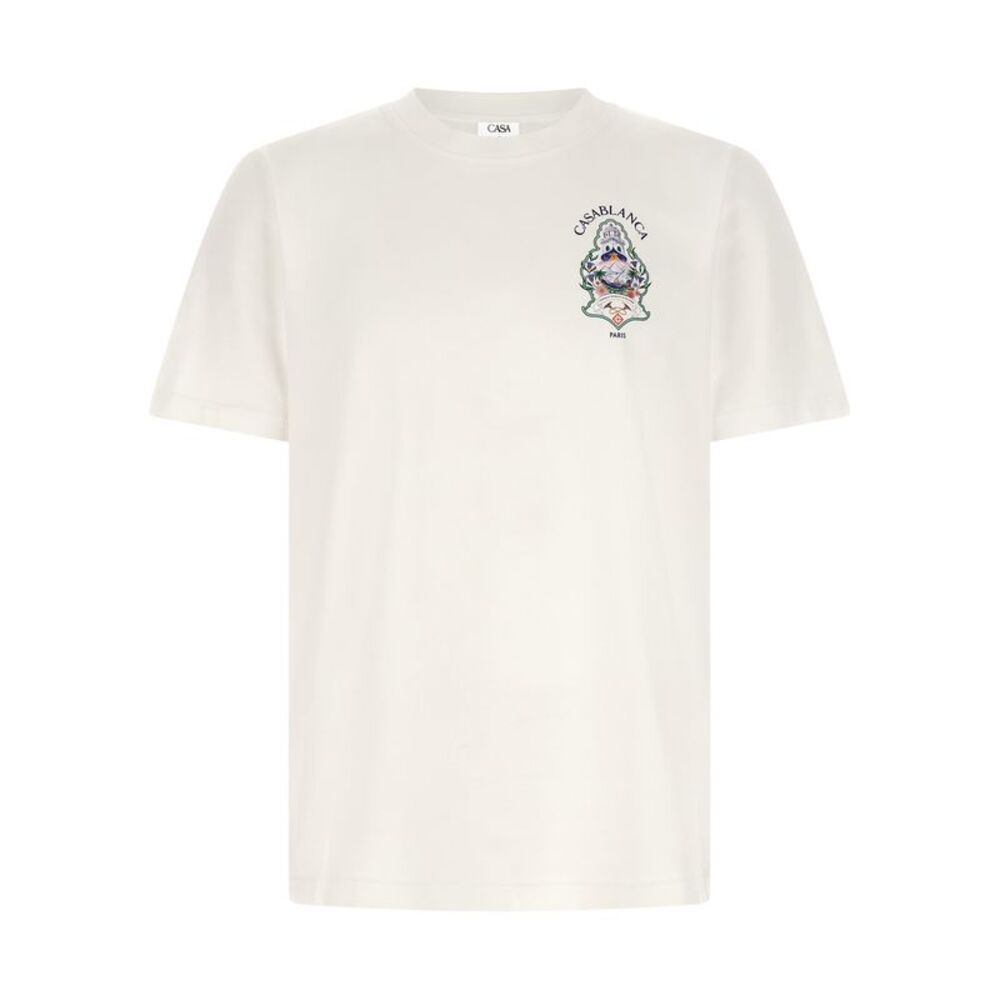 Casablanca Men 'Hotel Emblem' Print T-Shirt
